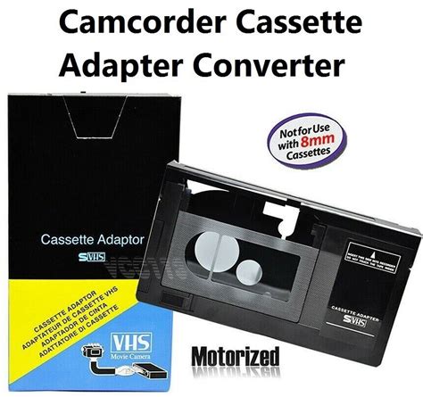 Camcorder Cassette Adaptor Adapter Vhs Conversion Tape Converter Vhs C Video Ebay