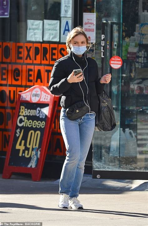 Lily Rose Depp Masks Up And Wears Black Puffer Coat For Solo Stroll In