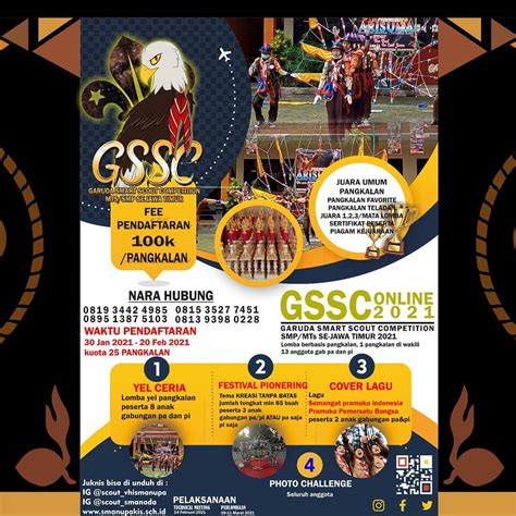 Lomba Pramuka 2021 Garuda Smart Scout Competition Gssc Informasi