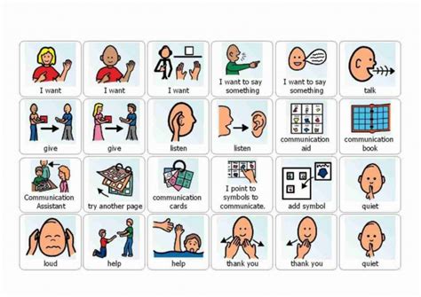 Visual Cue Cards For Use With Autistic Children Printable And Great