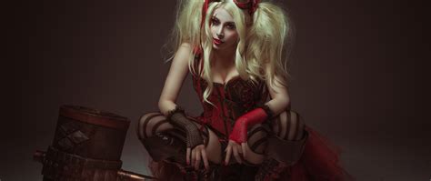 2560x1080 harley quinn cosplay new 2560x1080 resolution hd 4k wallpapers images backgrounds