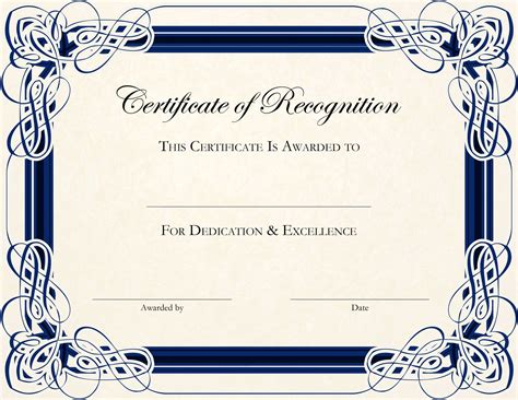 020 Blank Award Certificate Template Ideas Free Printable Intended For High Resolution