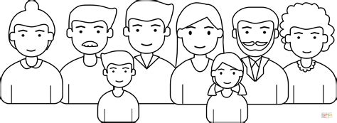 Family Reunion coloring page | Free Printable Coloring Pages