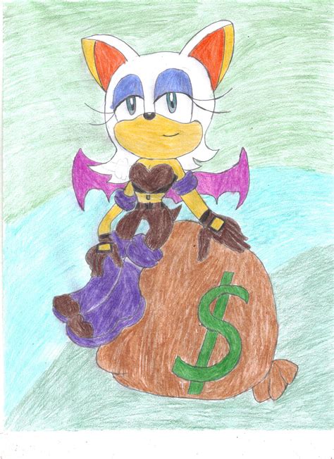 Sonic Rivals 2 Rouge The Bat Alt Costume By Bluespeedsfan92 On Deviantart