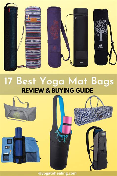 17 Best Yoga Mat Bags Review And Buying Guide For You Yoga Mats Best
