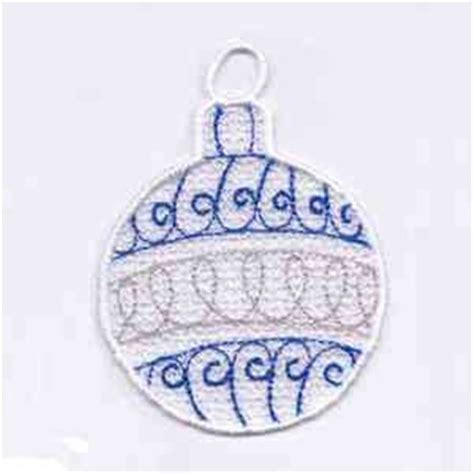 Xmas Ornament Embroidery Design Annthegran