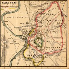 Ancient Rome City Maps