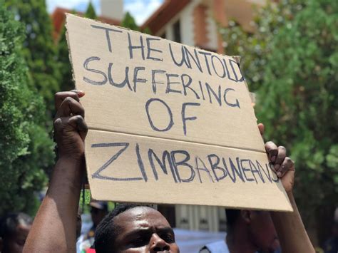 Scores Arrested Beaten As Zimbabwe Police Crack Down On Protests Tvts