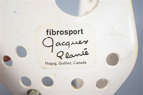 Lot Detail Vintage 1970s Fibrosport Pro Style Fiberglass Goalie Mask