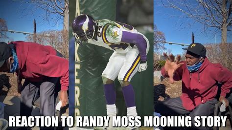 Reaction To Randy Moss Telling The Story Of Him Mooning The Packers