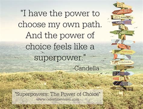 Superpowers The Power Of Choice Celestine Vision