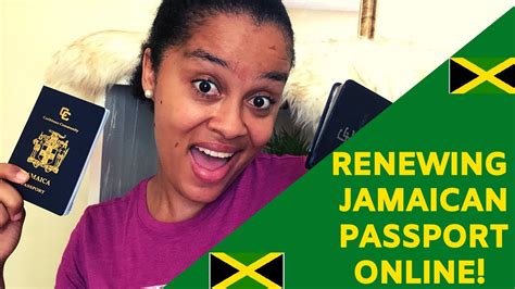 renewing jamaican passport online youtube
