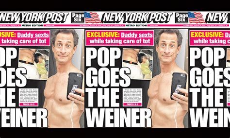 He Never Learns Anthony Weiner Deletes Twitter Account After Sending Crotch Shot To Trump