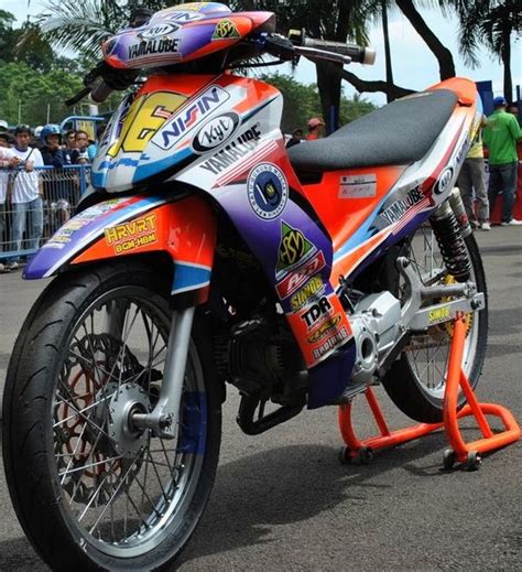 Modifikasi Motor Jupiter Z Warna Biru Hitam ~ Blog Gambar Modifikasi