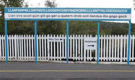 Tourist Threat To Welsh Village With Longest Name In The
