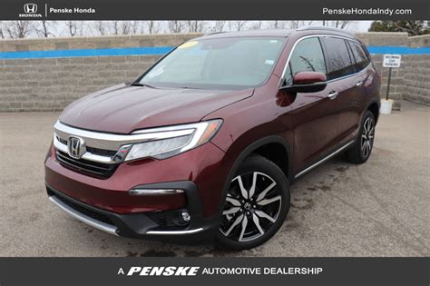 Certified Pre Owned 2019 Honda Pilot Touring 8 Passenger Awd Suv In