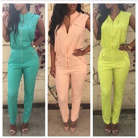 2015 Summer New Womens Sleeveless Elegant Jumpsuit Rompers Women Overalls One Piece Long Pant