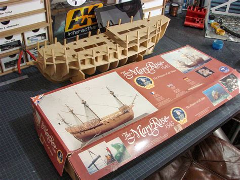 Mary Rose By James H Caldercraft 180 Kit Build Logs For