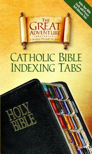 Catholic Bible Indexing Tabs Great Adventure By Ascension Press