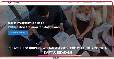 Dalam dunia korporat yang sentiasa berubah dan pantas, latihan dan pembangunan adalah satu fungsi yang amat diperlukan. e-Latih: 200 Kursus Latihan & Akses Percuma Untuk Pekerja ...