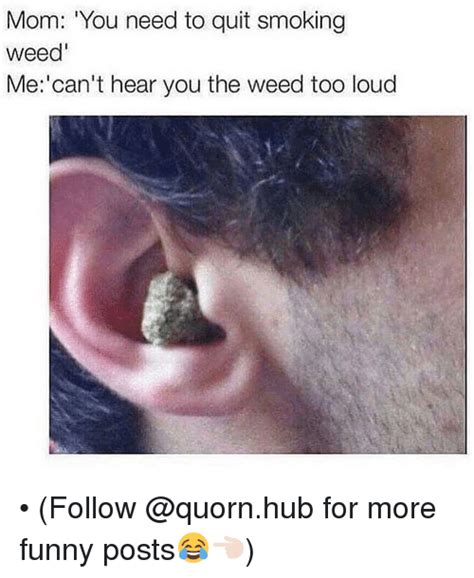 Get the latest tilray, inc. Mom You Need to Quit Smoking Weed' Me Can't Hear You the Weed Too Loud • Follow for More Funny ...