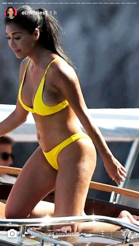Nicole Scherzinger Yellow Bikini Bikinis Nicole Scherzinger