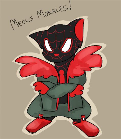 Rei Rancher Duooo On Twitter Meows Morales Spidermanacrossthespiderverse