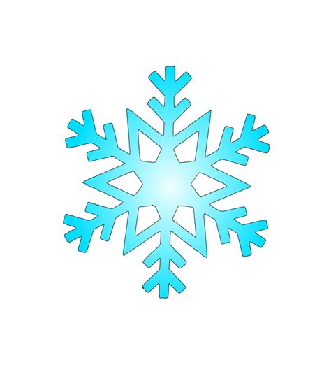 Snowflake Clip Art Image Clipsafari