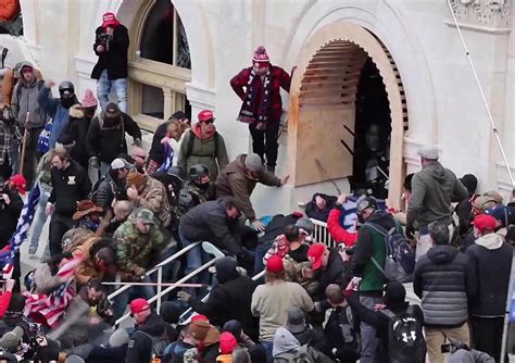 Horrifying New Video Shows Capitol Rioters Brutally Assaulting Officer