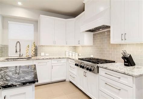White shaker cabinets - the hottest trend in kitchen design