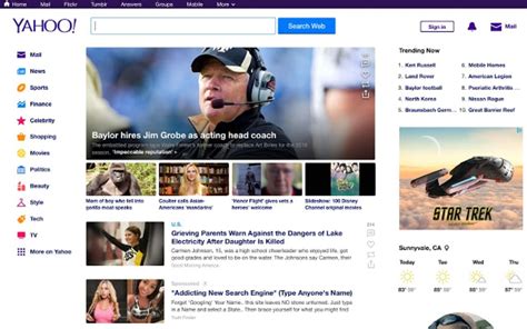 Yahoo Homepage 다운로드