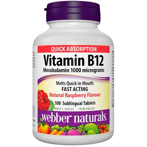 We need vitamin b12 to function properly, so if you're not getting enough via food then supplements may help. Webber Naturals Vitamin B12 1000MCG Raspberry 100 ...