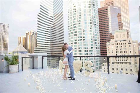 Downtown Rooftop Proposal Proposal Los Angeles Proposal Idea