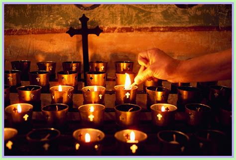 Reference Of Kreupasanam Light A Candle Prayer In Church