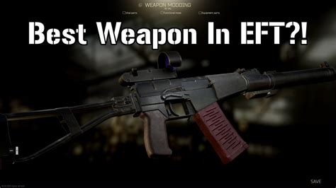 As Val The Best Eft Weapon Escape From Tarkov Gameplay Youtube Gambaran