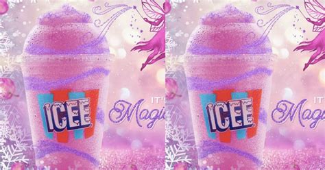 The Sugar Plum Icee Flavor At Target Is The Pink And Purple Drink Of Your