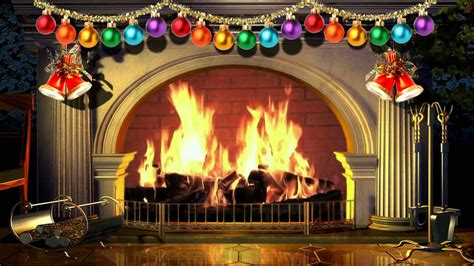 Virtual Fireplace Wallpaper Wallpapersafari