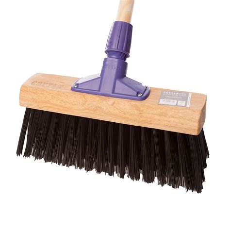 Cottam Iwi00055 Heavy Duty Steel Wire Broom Head 9 With Wooden Back