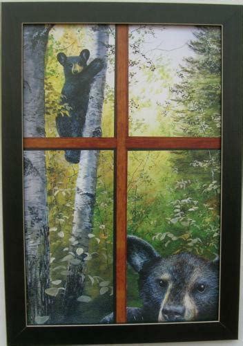 4.33 inches (11 cm), width: Black Bear Pictures: Home Decor | eBay