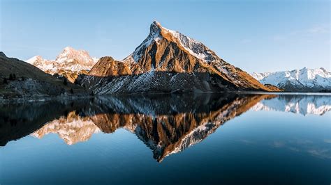 Calm Mountain Lake At Dusk Landscape Photography By Michael Schauer