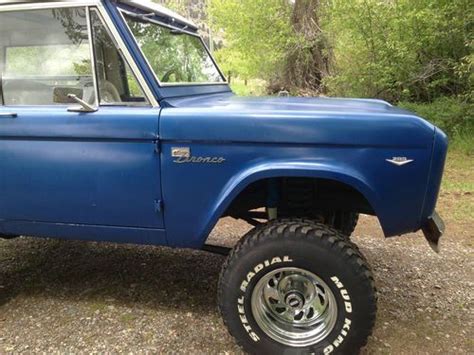 Find Used Ford Bronco In Livingston Montana United States