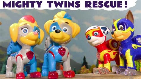 Paw Patrol Mighty Pups Twins Paw Patrol Mighty Pups With Mighty Twins