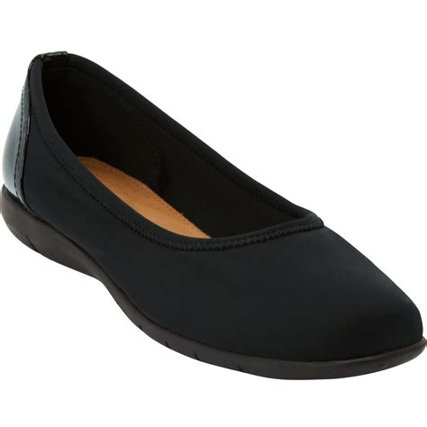 Comfortview Womens Wide Width The Lyra Flat Shoes