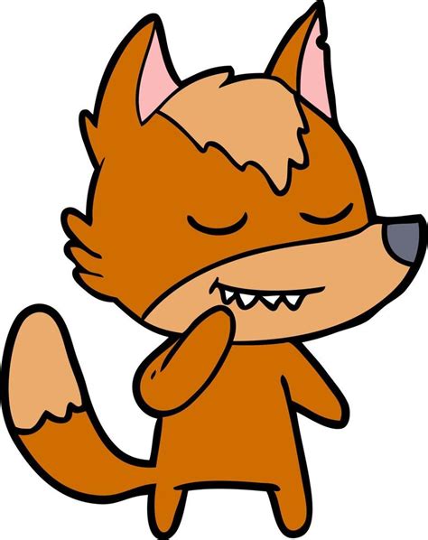 Fox Cartoon Character 12394794 Vector Art At Vecteezy