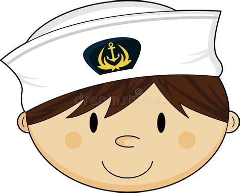 Cute Cartoon Navy Sailor Stock Vector Illustration Of Navy 85276325
