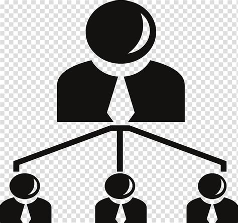 Icon Organizational Structure Management Icon Design Human Resource