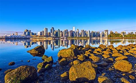 Vancouver Downtown Skyline No2 Grant Pitcher Photography And