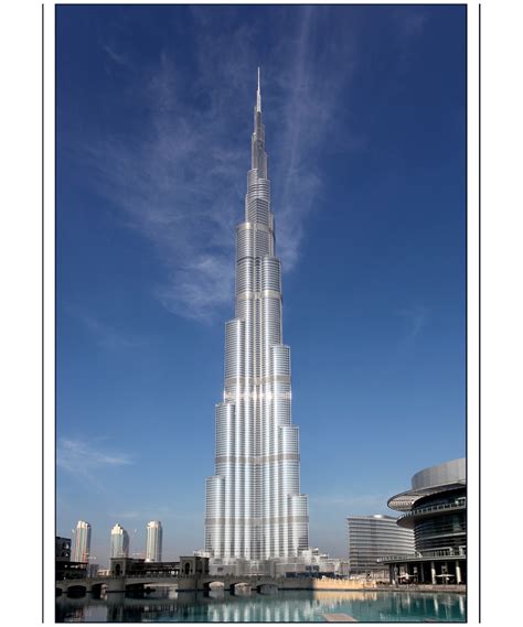 World Tallest Tower Burj Khalifa Travel And Tourism