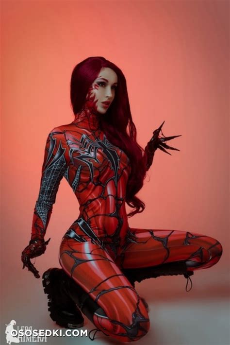 Model Lera Himera Valeryhimera In Cosplay Carnage Leaked Photos