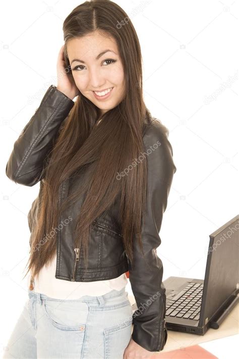cute asian american teen girl
